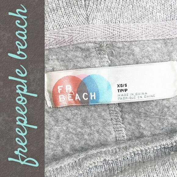 FREE PEOPLE BEACH Sleeveless Fleece Lined Cowl Neck Sweater Dress, Size XS - Picture 5 of 9